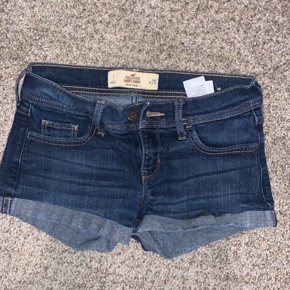 Hollister jean shorts